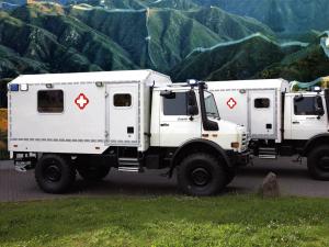 Mercedes-Benz Unimog U4000 Medical Rescue by Miesen 2009 года